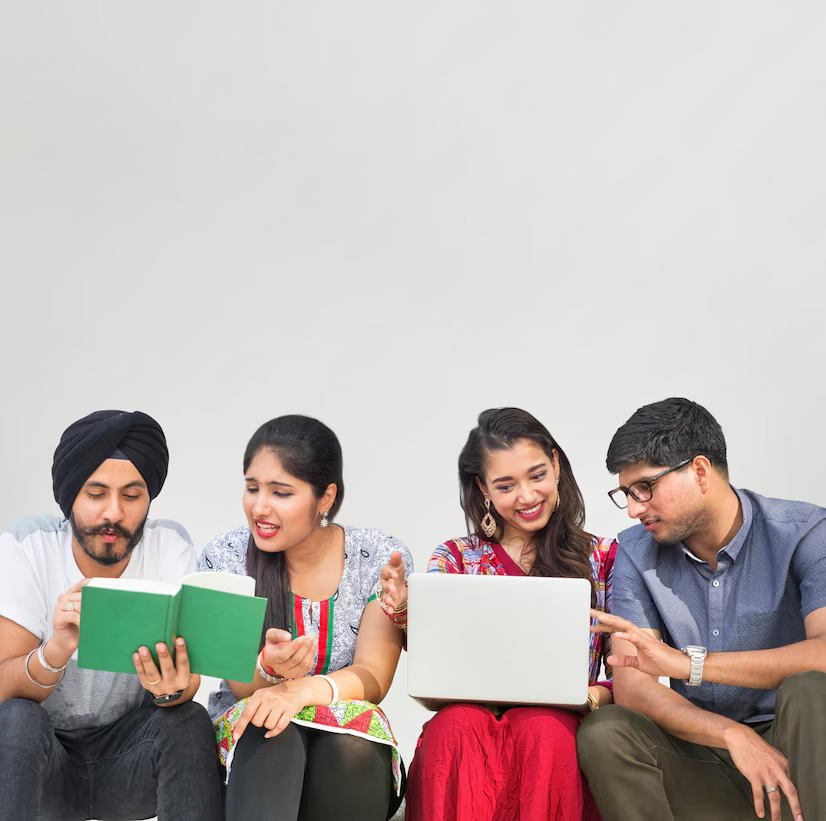 Happy students graduating from university
